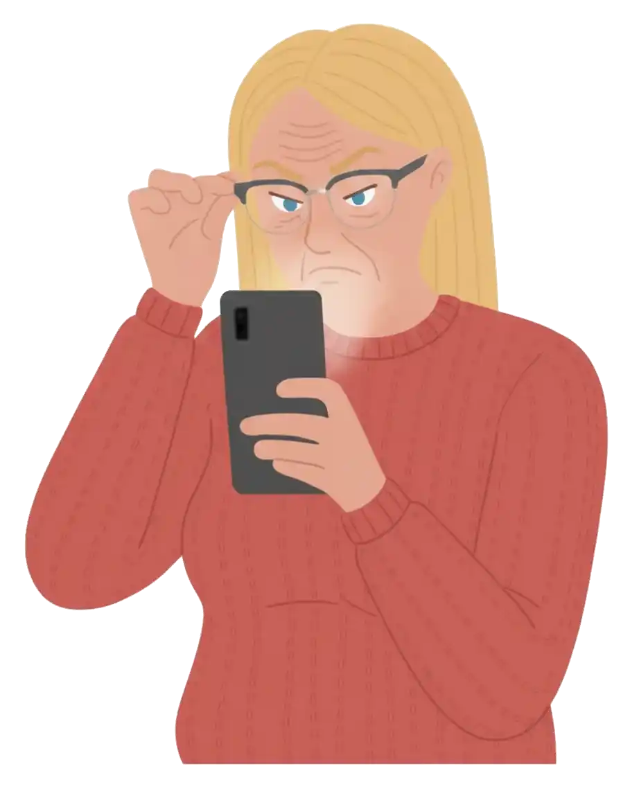 Margaret - mobile user