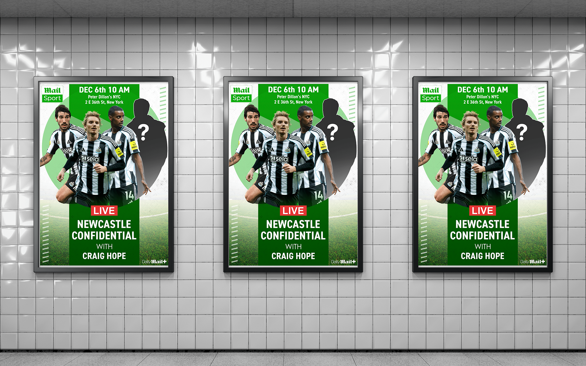 Mail Sports Campaign Poster